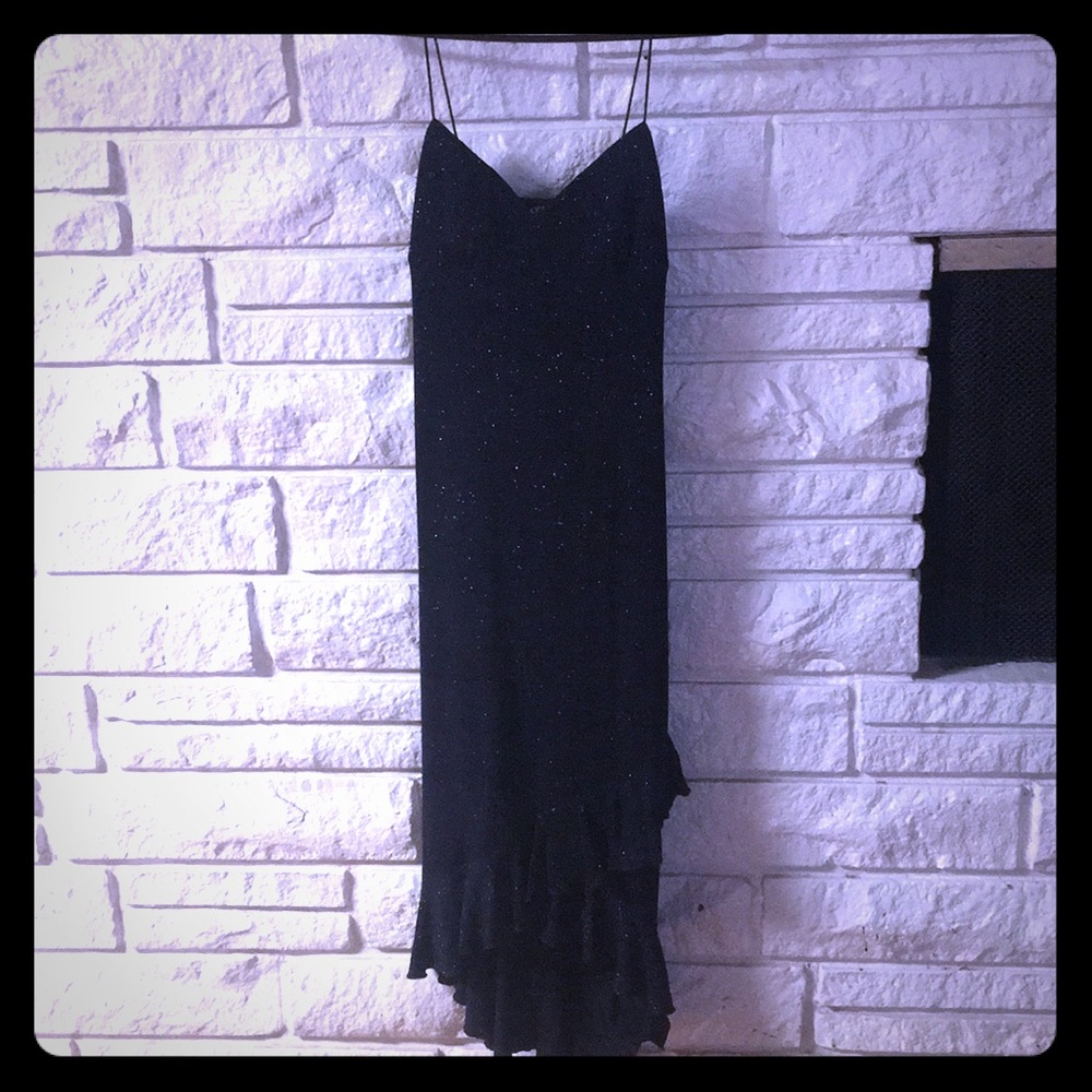 Beautiful Black Sparkly Dress!-Size Medium